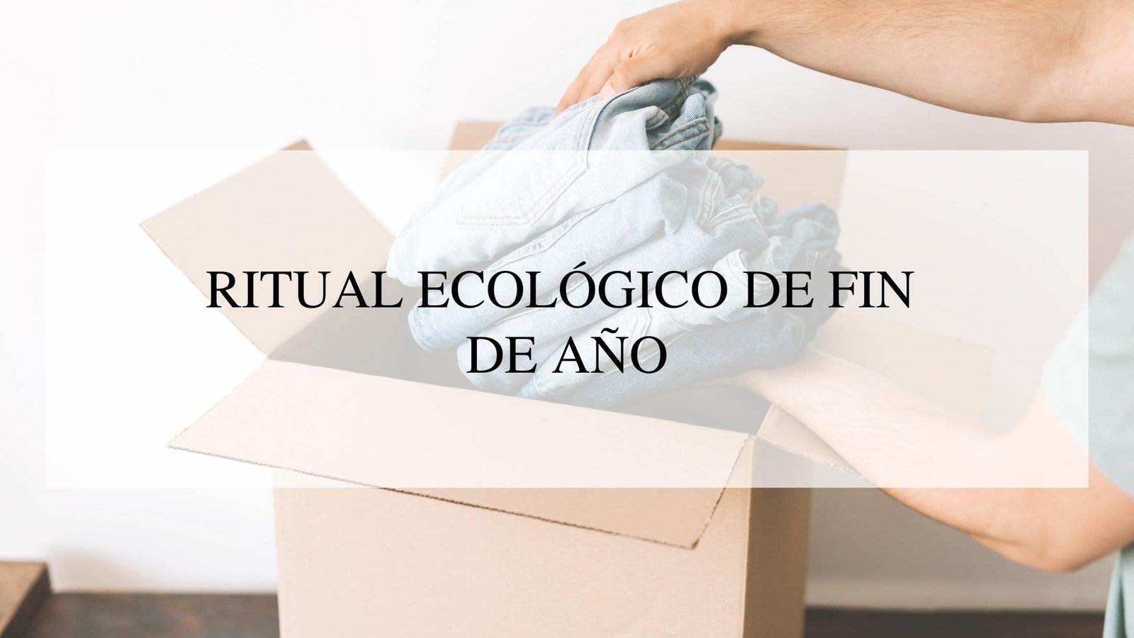 Ritual ecológico de fin de año